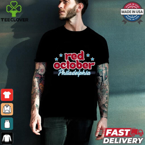 Design Red October Philadelphia Baseball 2024 Shirt