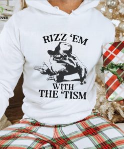 Design Rizz ‘Em With The ‘Tism Cowboy Frog Shirt