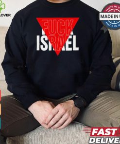 Design Ryan Dawson Fuck Israel Red Triangle Shirt