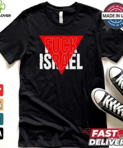 Design Ryan Dawson Fuck Israel Red Triangle Shirt
