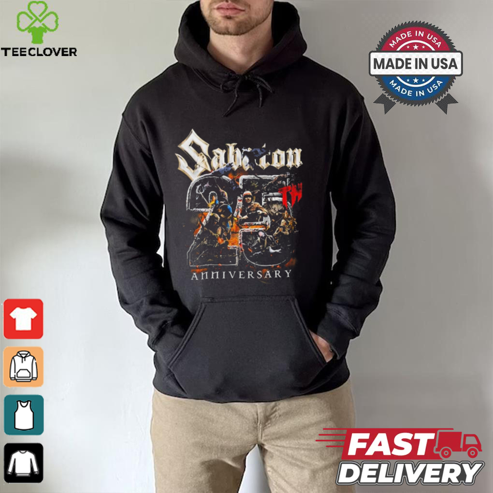 Design Sabaton 25 Years Of Metal Shirt Design Sabaton 25 Years Of Metal Shirt