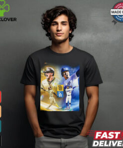 Design San Diego Padres vs. Los Angeles Dodgers 2024 MLB NL West Champions Shirt