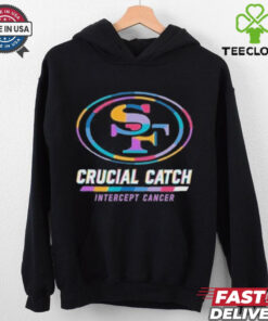 Design San Francisco 49ers 2024 Crucial Catch Intercept Cancer Awareness T Shirt