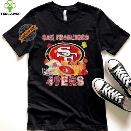 Design San Francisco 49ers Autumn Tis The Season T Shirt