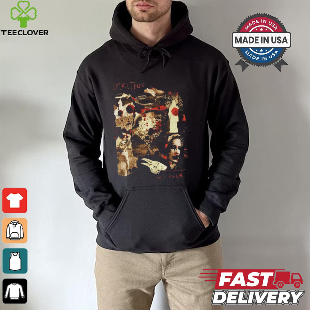 Design Spiritbox Holy Roller Collage Shirt Design Spiritbox Holy Roller Collage Shirt