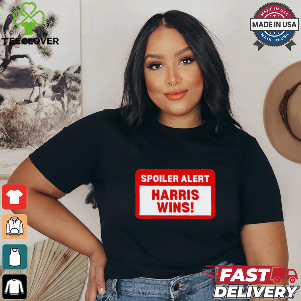 Design Spoiler Alert Kamala Harris Wins Shirt Design Spoiler Alert Kamala Harris Wins Shirt