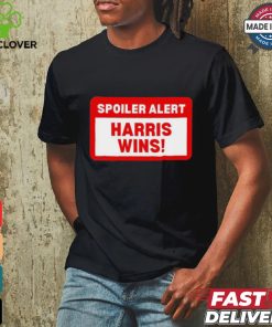 Design Spoiler Alert Kamala Harris Wins Shirt