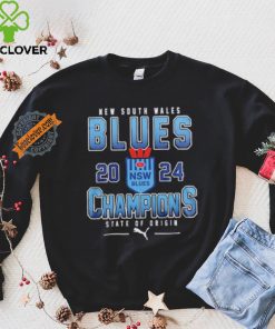Design State Of Origin New South Wales Blues Champions 2024 T Shirt