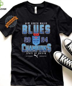 Design State Of Origin New South Wales Blues Champions 2024 T Shirt