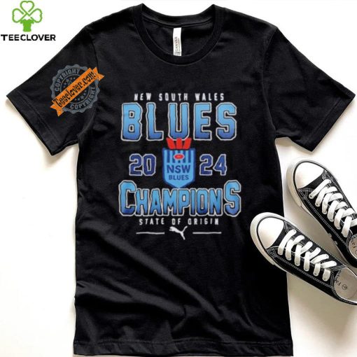 Design State Of Origin New South Wales Blues Champions 2024 T Shirt