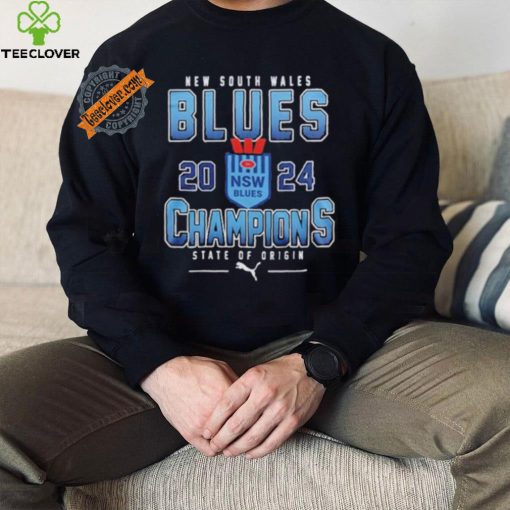 Design State Of Origin New South Wales Blues Champions 2024 T Shirt