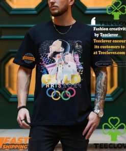 Design Stephen Curry Gold Paris 2024 T Shirt