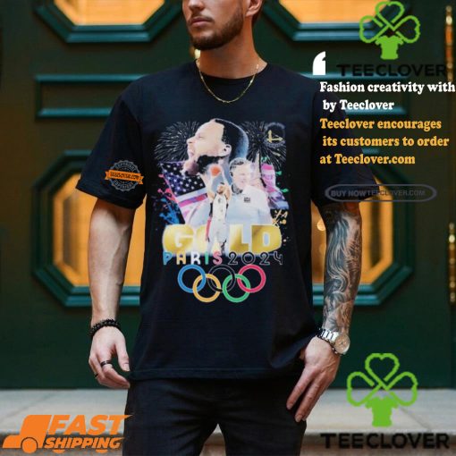Design Stephen Curry Gold Paris 2024 T Shirt
