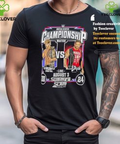 Design SummerSlam 2024 LA Knight vs. Logan Paul Match T Shirt