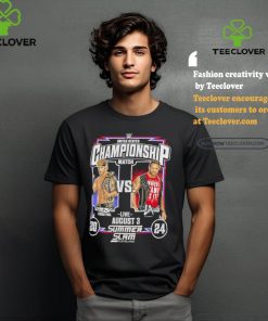 Design SummerSlam 2024 LA Knight vs. Logan Paul Match T Shirt