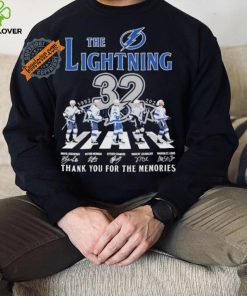 Design Tampa Bay Lightning 32 Years Signature Thank You For The Memories T Shirt