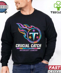Design Tennessee Titans 2024 Crucial Catch Intercept Cancer Awareness T Shirt