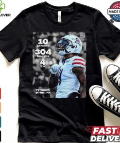 Design Tetairoa Mcmillan 10 Catches 304 Rec Yds 4 Td shirt