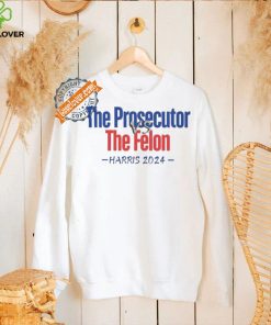 Design The Prosecutor VS the Felon Kamala Harris 2024 Softstyle T Shirt