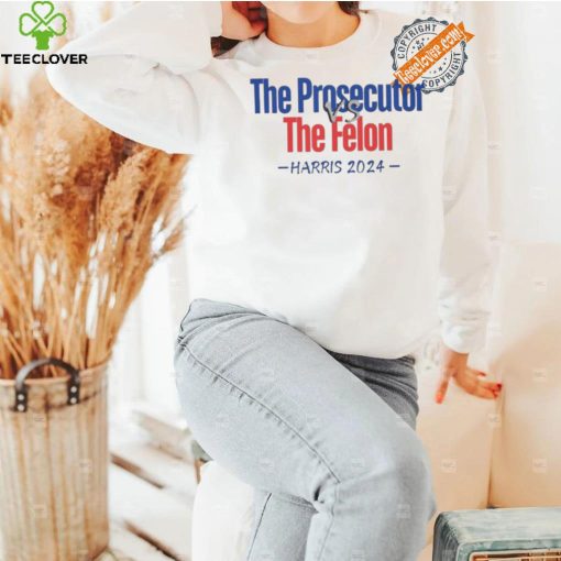 Design The Prosecutor VS the Felon Kamala Harris 2024 Softstyle T Shirt