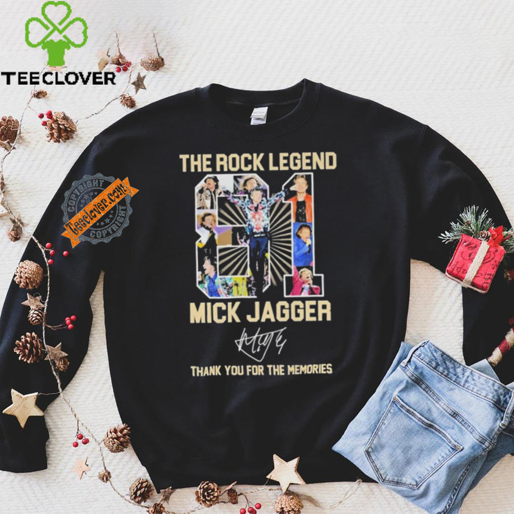 Design The Rock Legend Mick Jagger Thank You For The Memories T Shirt Design The Rock Legend Mick Jagger Thank You For The Memories T Shirt