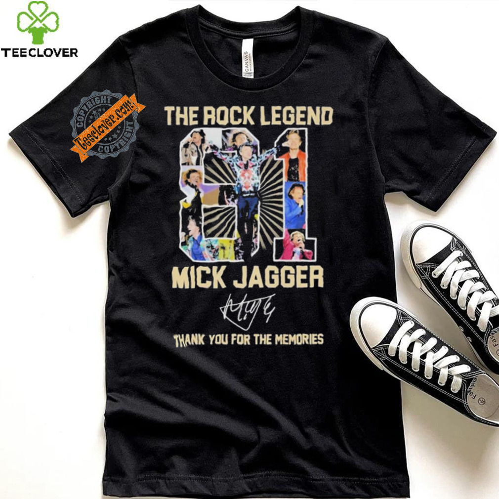 Design The Rock Legend Mick Jagger Thank You For The Memories T Shirt Design The Rock Legend Mick Jagger Thank You For The Memories T Shirt