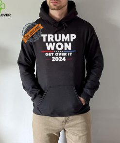 Design Trump Won Get Over It Patriotic Protrump Antibiden Funny T Shirt