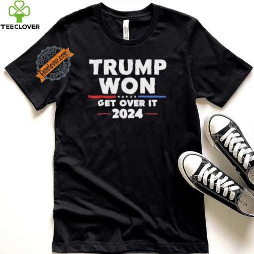 Design Trump Won Get Over It Patriotic Protrump Antibiden Funny T Shirt