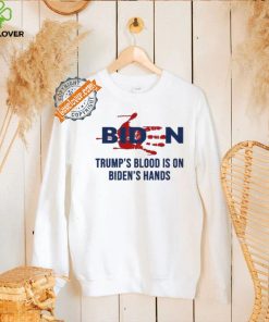 Design TrumpS Blood On BidenS Hands T Shirt