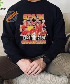 Design UEFA Euro Champions Spain Team Football 2024 T Shirt