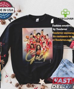 Design Usa Basketball Gold 2024 Paris Olympic Games Women’s Basketball Poster Shirt 2 Design Usa Basketball Gold 2024 Paris Olympic Games Women’s Basketball Poster Shirt