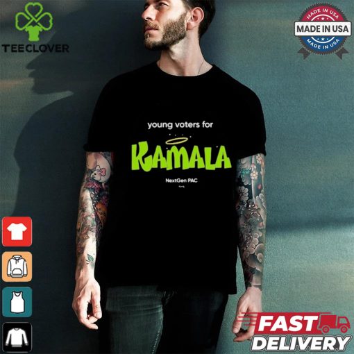 Design Young Votes For Kamala Shirt