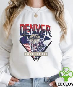 Design denver basketball 90s denver nuggets shirt