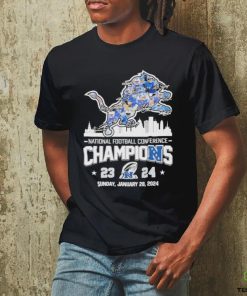 Design detroit Lions NFC Champions 2023 2024 T Shirt