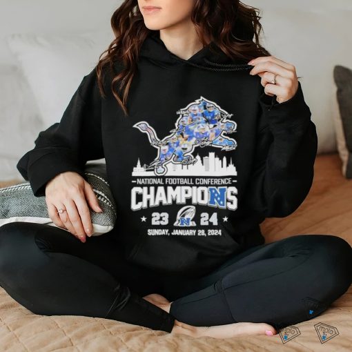 Design detroit Lions NFC Champions 2023 2024 T Shirt