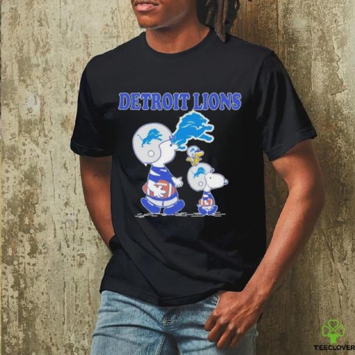 Design detroit lions Charlie brown and Snoopy hoodie, sweater, longsleeve, shirt v-neck, t-shirt