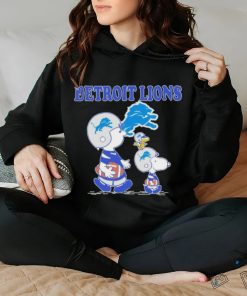 Design detroit lions Charlie brown and Snoopy hoodie, sweater, longsleeve, shirt v-neck, t-shirt