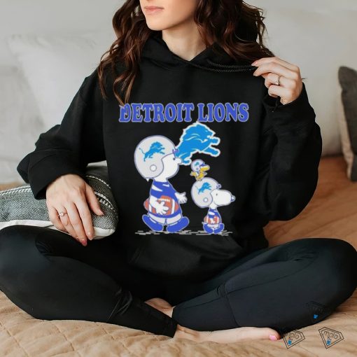 Design detroit lions Charlie brown and Snoopy hoodie, sweater, longsleeve, shirt v-neck, t-shirt