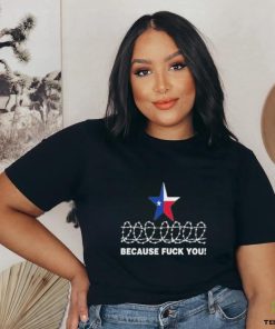 Design evil TeXan Mrs Evil Because Fuck You Texas Shirt