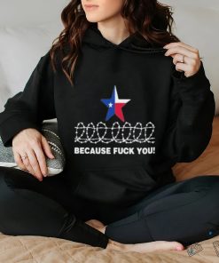 Design evil TeXan Mrs Evil Because Fuck You Texas Shirt