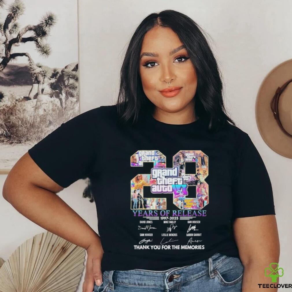 Design grand Theft Auto 23 Years Of Release T Shirt Design grand Theft Auto 23 Years Of Release T Shirt