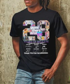 Design grand Theft Auto 23 Years Of Release T Shirt 2 Design grand Theft Auto 23 Years Of Release T Shirt