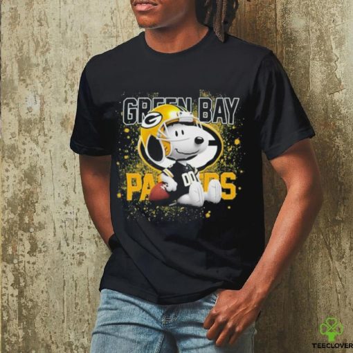 Design green Bay Packers Mix Snoopy T Shirt