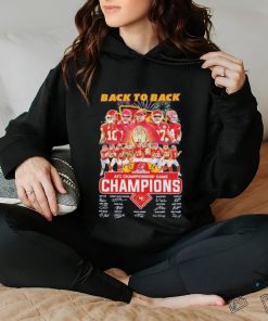 Design kansas city chiefs team afc championship game champions signature hoodie, sweater, longsleeve, shirt v-neck, t-shirt