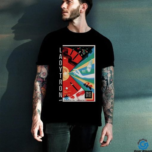 Design ladytron Jan 26, 24 New Century House, Manchester Show Poster shirt