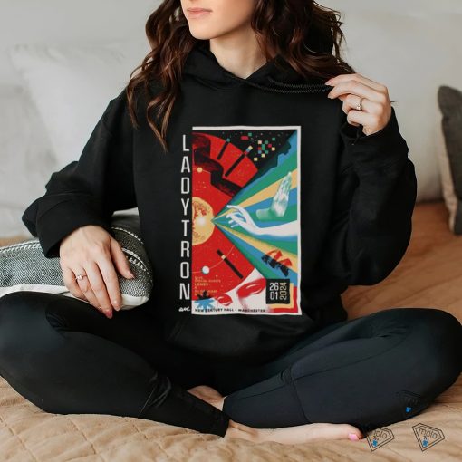 Design ladytron Jan 26, 24 New Century House, Manchester Show Poster shirt