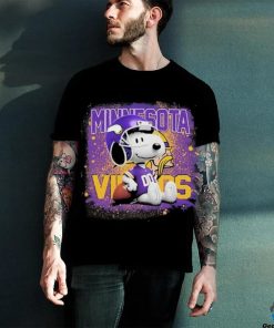 Design minnesota Vikings Mix Snoopy T Shirt