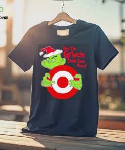 Design santa Grinch how the Grinch stole your face Target christmas shirt