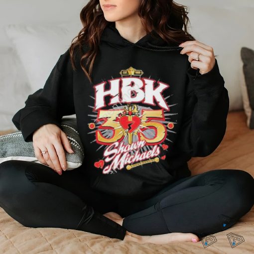 Design shawn Michaels Heartbreak Kid 35Th Anniversary T Shirt