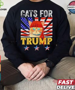 Designs Cats For Trump 2024 Funny For Vance Trump 2024 T Shirt